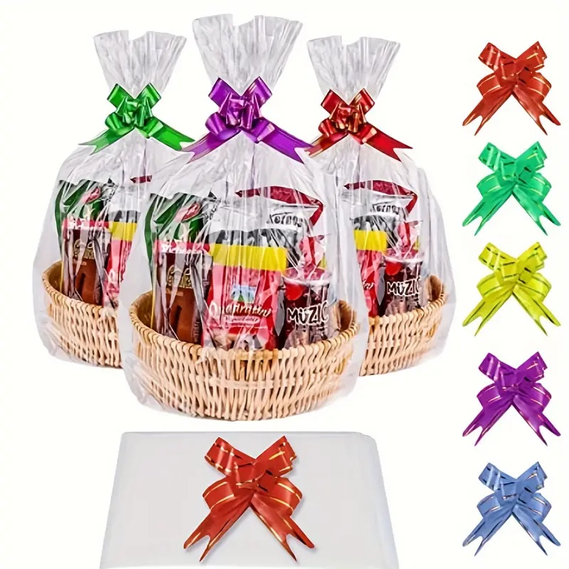 Cellophane Wrap Clear - Большая прозрачная целлофановая сумка из 20/50