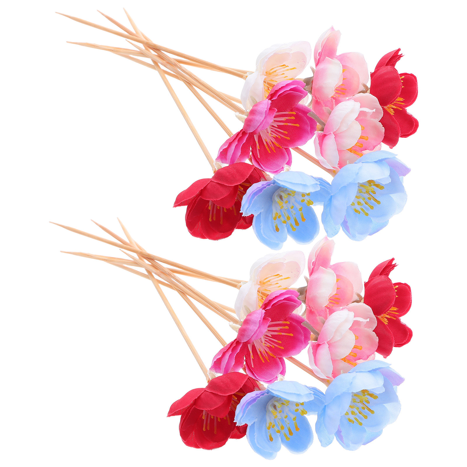 Floral Picks Wood - 100 шт. элегантных деревянных палочек с