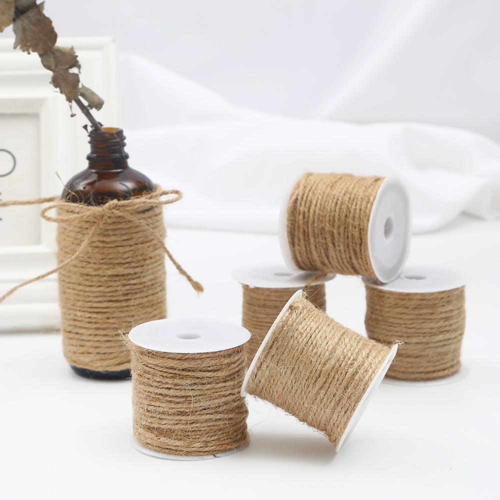 Natural Florist Supply - Натуральная джутовая веревка из мешковины, пеньковая
