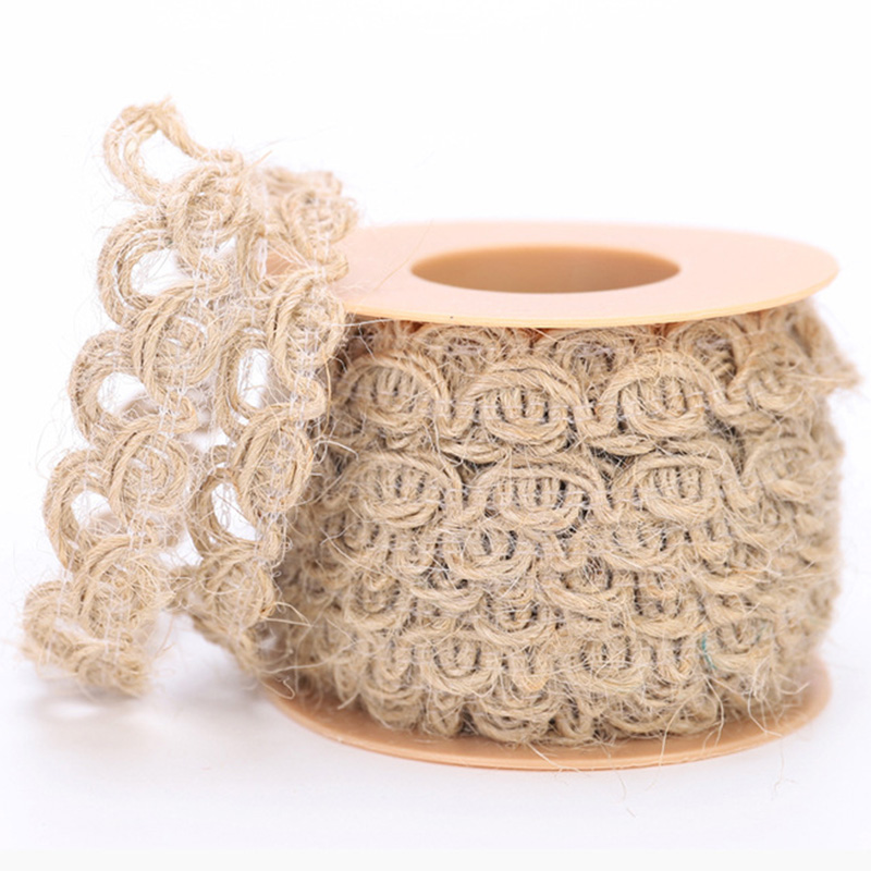 Twine Jute Natural - 5 м натуральная джутовая лента, веревка,