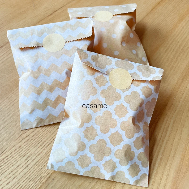 Flower Wrap Kraft - 25 шт., пакеты из крафт-бумаги, упаковочная