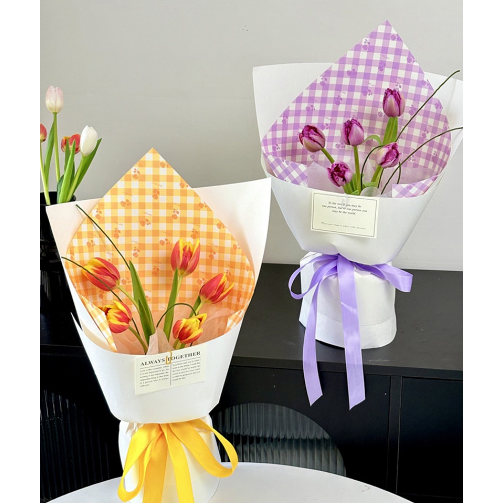 Бумага для упаковки цветов с п – обзор и цена Flower Wrap Kraft