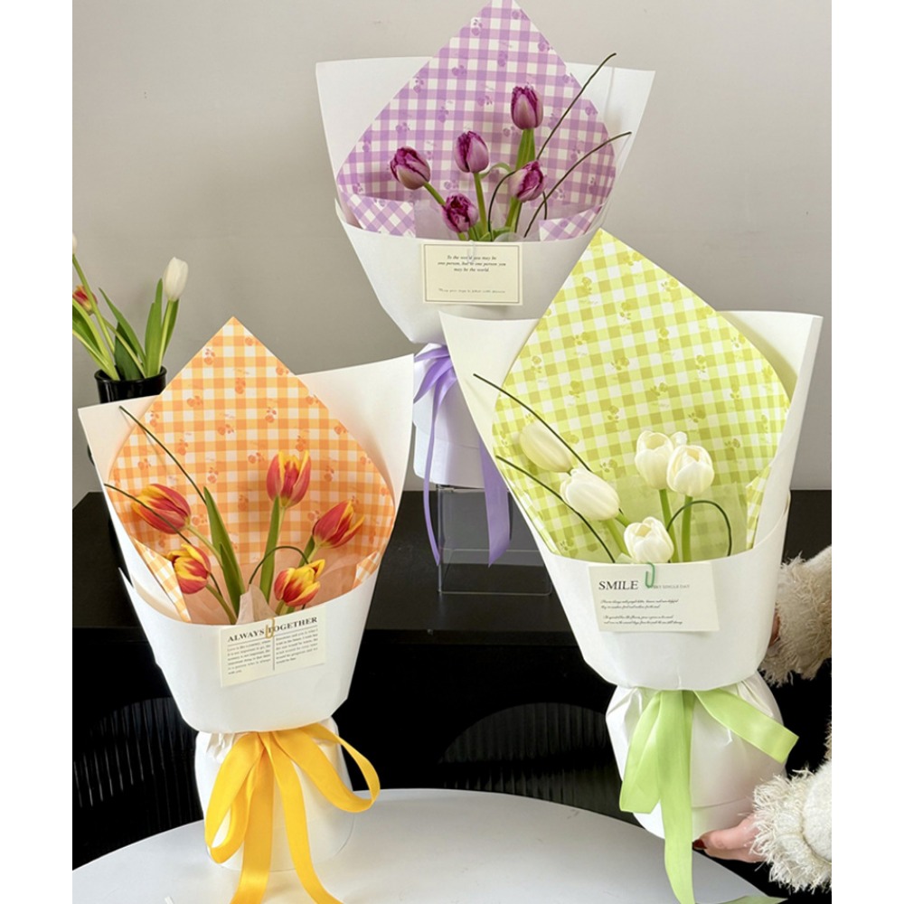 Бумага для упаковки цветов с п – обзор и цена Flower Wrap Kraft