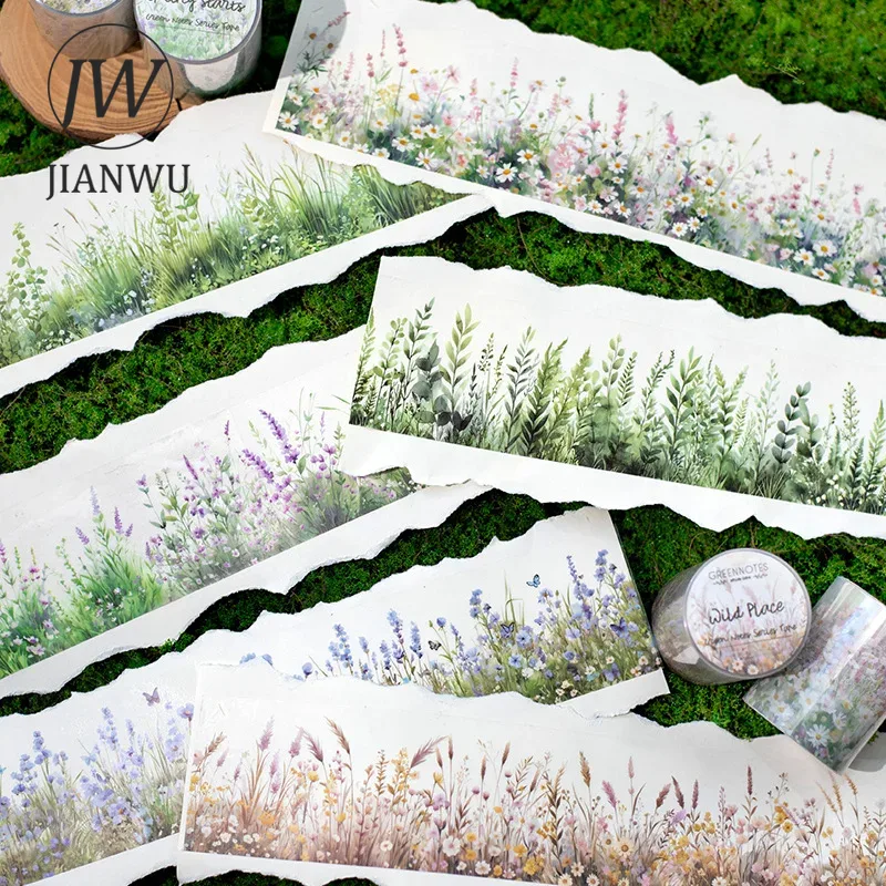 JIANWU 50 мм * 200 см серия зе – обзор и цена Floral Tape Green
