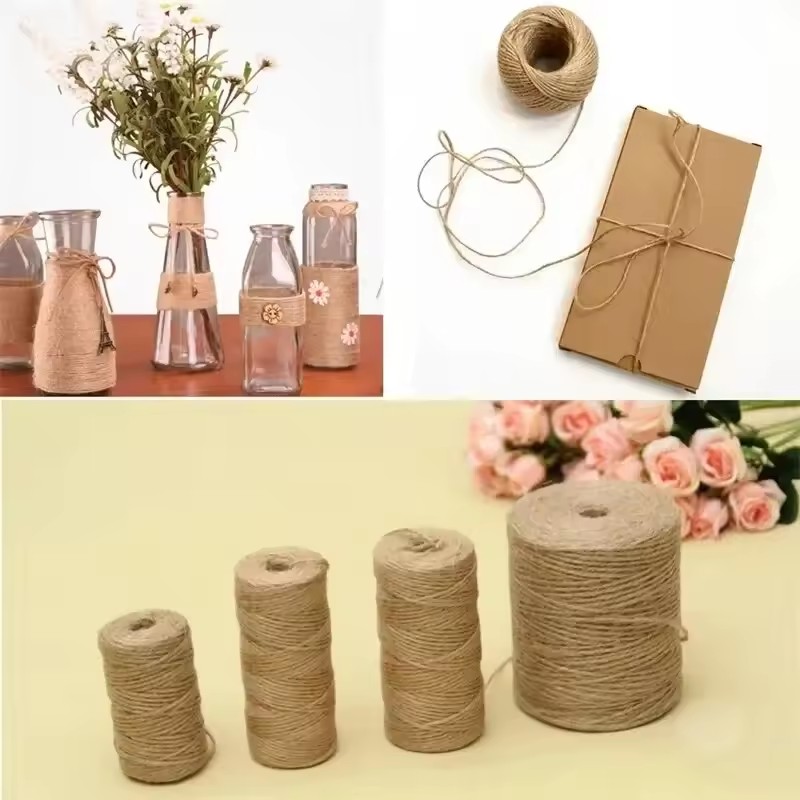 100 м натуральная винтажная дж – обзор и цена Twine Jute Natural