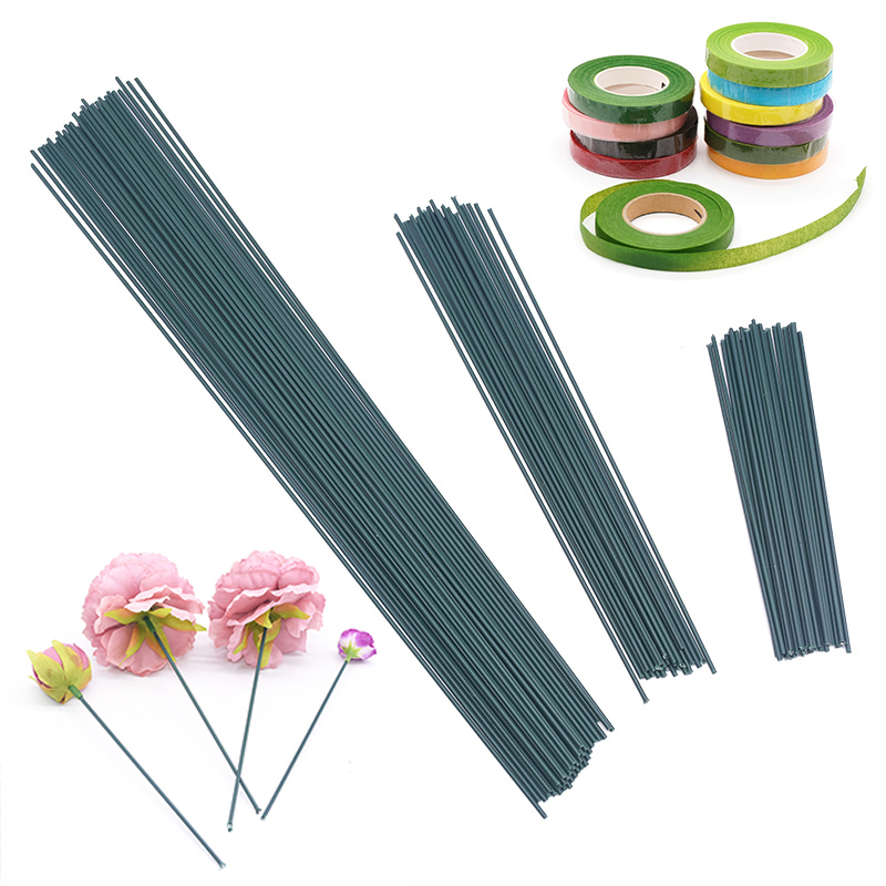 Стебель искусственного цветка, – обзор и цена Floral Tape Green