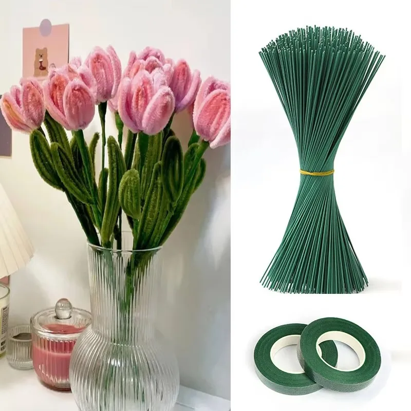 Зеленые стержни для цветов, ма – обзор и цена Floral Tape Green