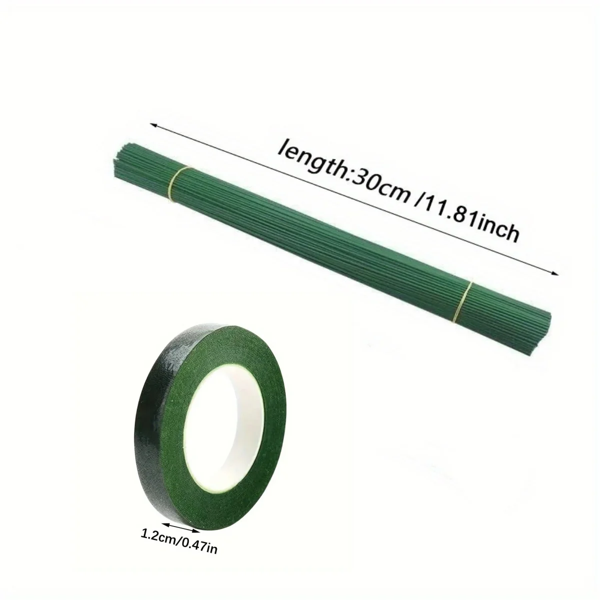 Зеленые стержни для цветов, ма – обзор и цена Floral Tape Green