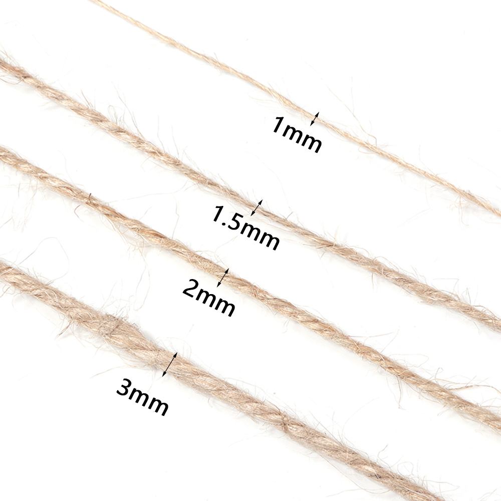 100 метров натуральные джутовы – обзор и цена Twine Jute Natural