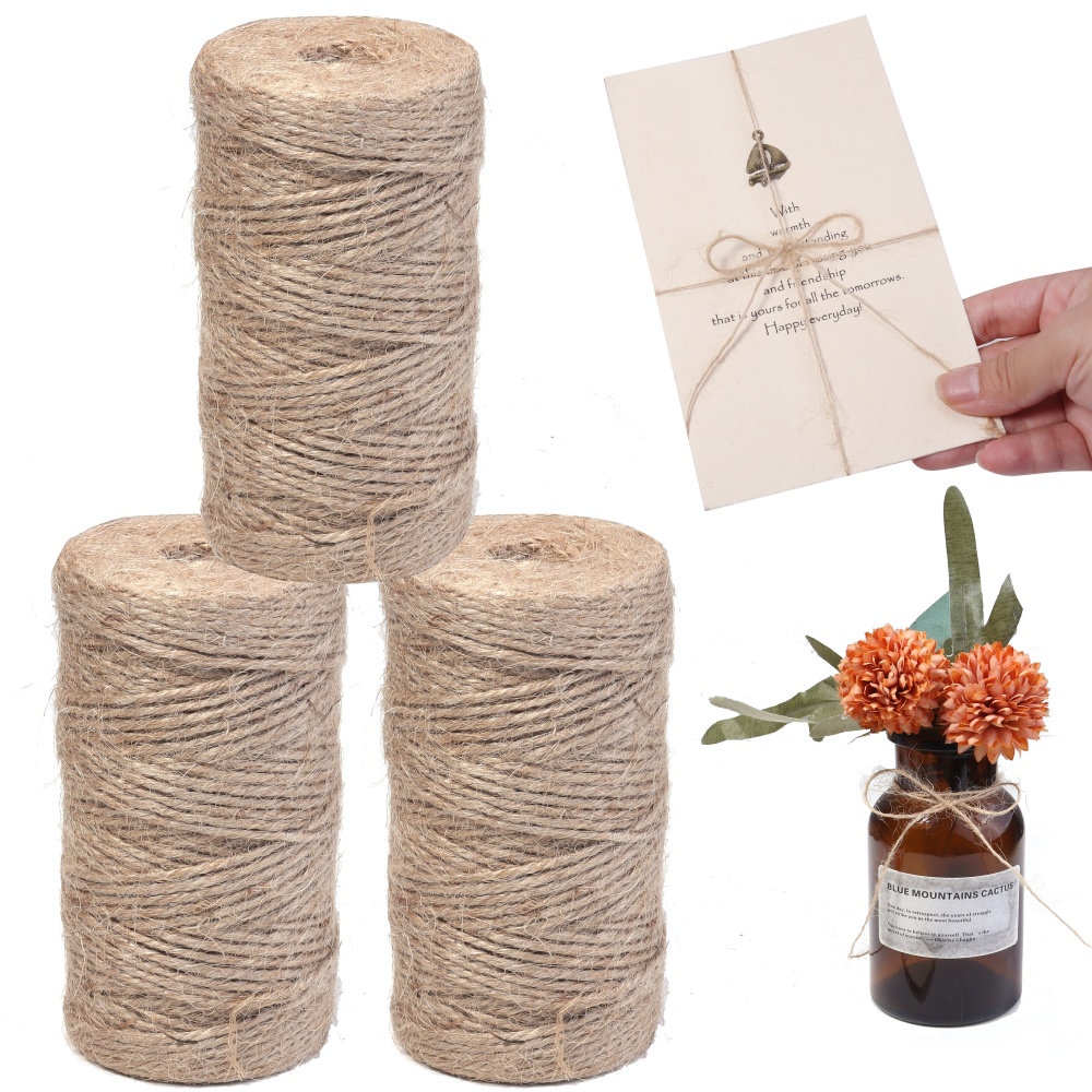 100 метров натуральные джутовы – обзор и цена Twine Jute Natural