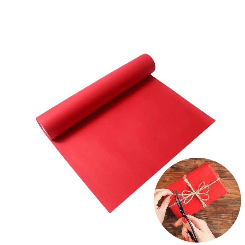 Красная Крафт-бумага для творч – обзор и цена Flower Wrap Kraft
