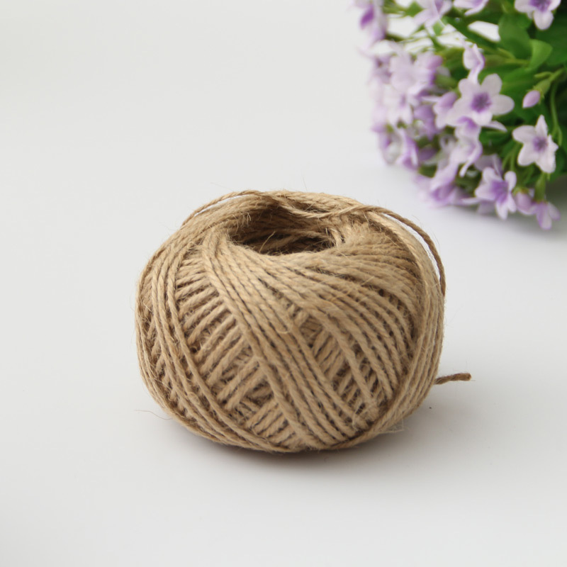 Натуральный джутовый шпагат 50 – обзор и цена Twine Jute Natural