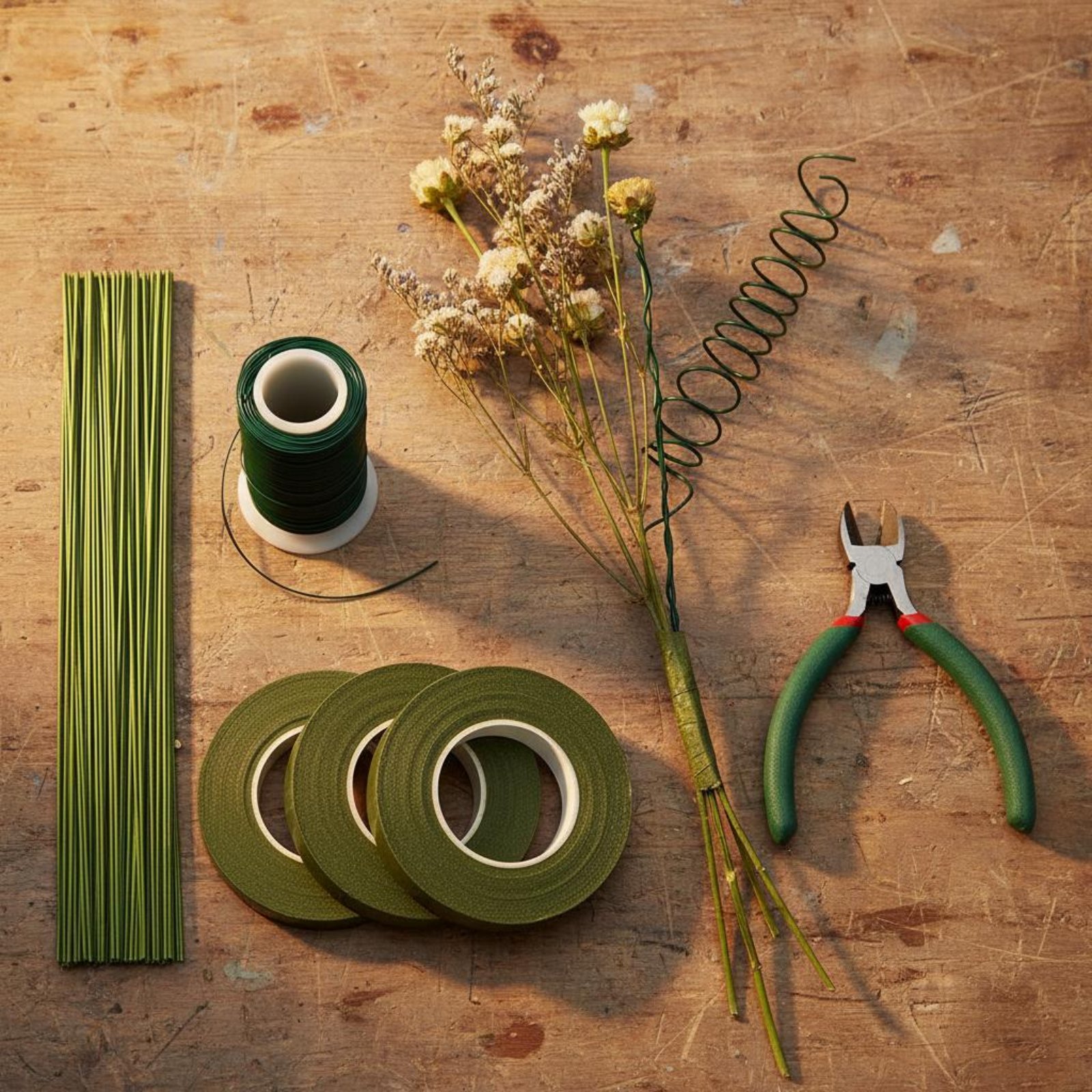 Набор для создания цветочных к – обзор и цена Floral Tape Green