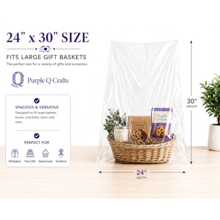 Целлофановые пакеты для подаро – обзор и цена Cellophane Wrap Clear