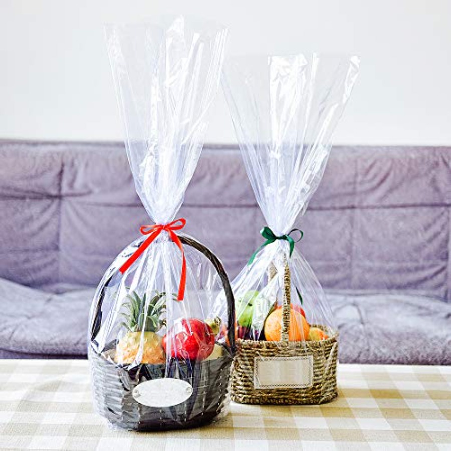 Прозрачные целлофановые пакеты – обзор и цена Cellophane Wrap Clear