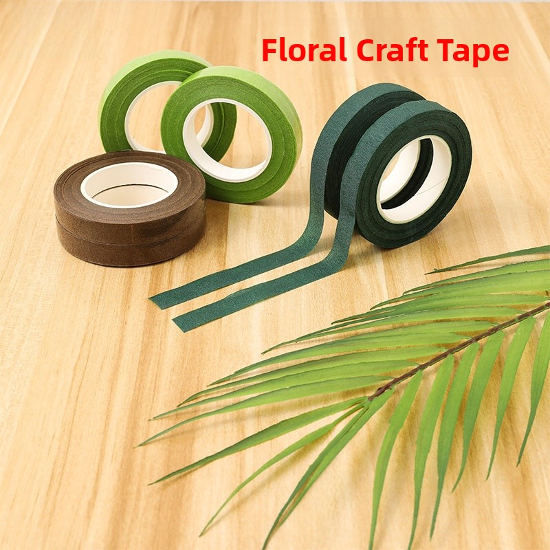 Тканевая лента ручной работы с – обзор и цена Floral Tape Green