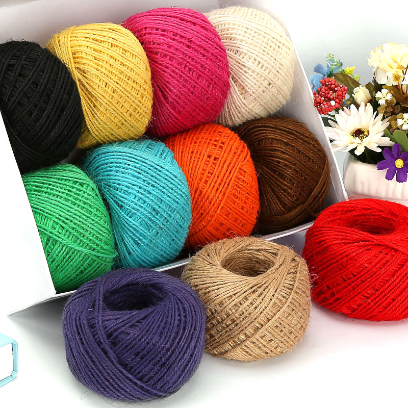 Натуральный джутовый шпагат DI – обзор и цена Twine Jute Natural
