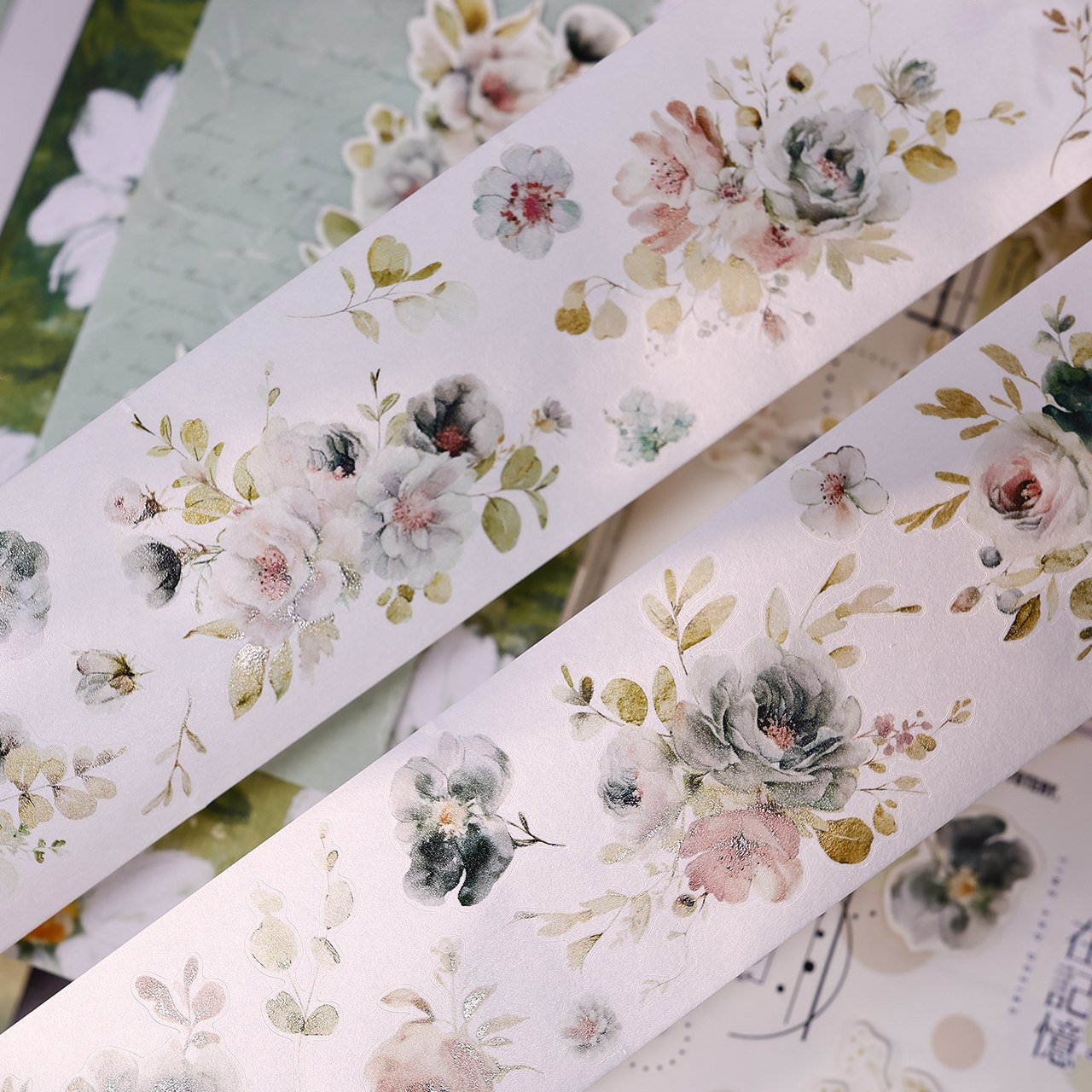 Декоративная клейкая лента из  – обзор и цена Floral Tape Green