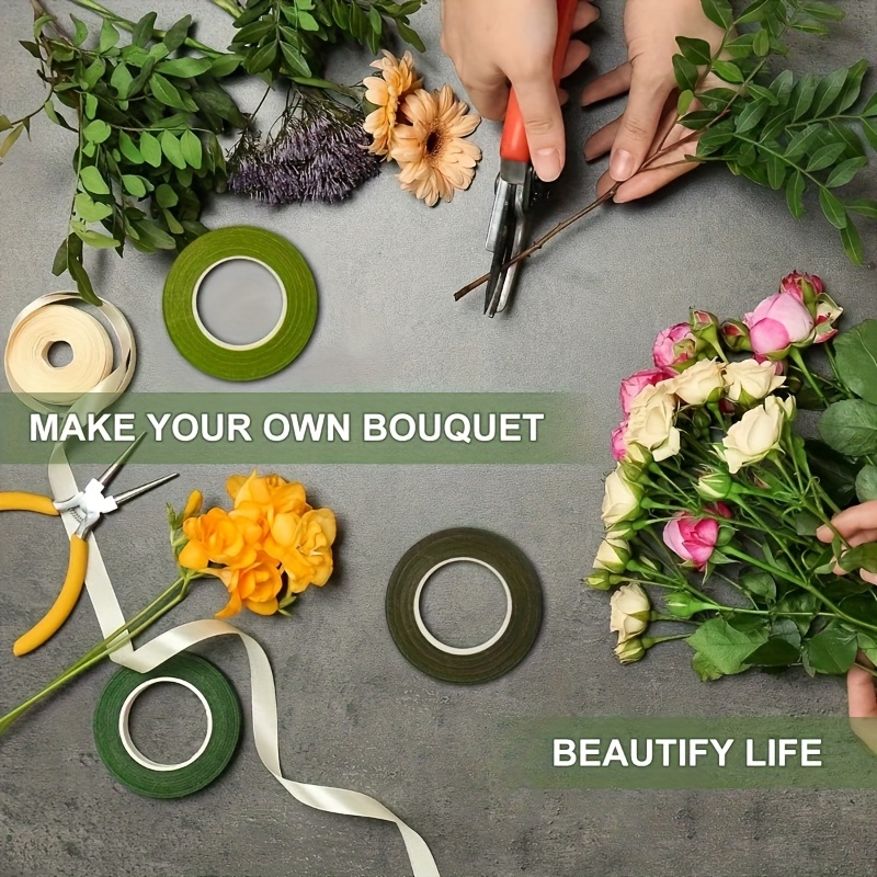 1. 8 шт. зеленой самоклеящейся – обзор и цена Floral Tape Green