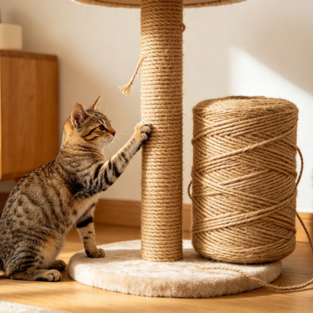 Натуральный толстый джутовый ш – обзор и цена Twine Jute Natural