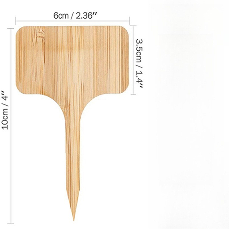 100 шт. деревянных бирок для р – обзор и цена Floral Picks Wood